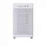 PC-Gehäuse ASUS AP201 PRIME CASE TG WEISS Mini Tower — micro ATX, gehärtetes Glas, 3×3,5-Zoll-Schächte, 1×2,5 Zoll, USB-A×2, USB-C×1