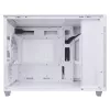 PC-Gehäuse ASUS AP201 PRIME CASE TG WEISS Mini Tower — micro ATX, gehärtetes Glas, 3×3,5-Zoll-Schächte, 1×2,5 Zoll, USB-A×2, USB-C×1