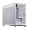 PC-Gehäuse ASUS AP201 PRIME CASE TG WEISS Mini Tower — micro ATX, gehärtetes Glas, 3×3,5-Zoll-Schächte, 1×2,5 Zoll, USB-A×2, USB-C×1