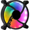 AEROCOOL 120 mm PC-Gehäuselüfter SPECTRO12 RGB, 12 V, 1000 U/min, 3,6 W, Molex, Antivibration, Gleitlager, Schwarz