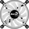 AEROCOOL 120 mm PC-Gehäuselüfter SPECTRO12 RGB, 12 V, 1000 U/min, 3,6 W, Molex, Antivibration, Gleitlager, Schwarz
