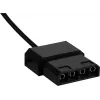 AEROCOOL 120 mm PC-Gehäuselüfter SPECTRO12 RGB, 12 V, 1000 U/min, 3,6 W, Molex, Antivibration, Gleitlager, Schwarz