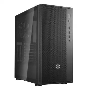 PC-Gehäuse Silverstone FARA R1 Midi Tower Schwarz