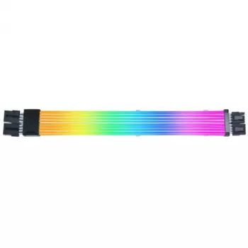 Lian Li PW8-1W-CPU Flachbandkabel 2x8-PIN Stecker/Buchse 0,26 m