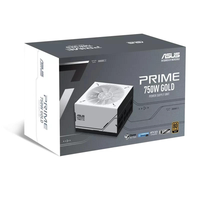 ASUS Prime 750W Gold ( AP-750G ) Netzteil 20+4 Pin ATX ATX Schwarz, Weiß