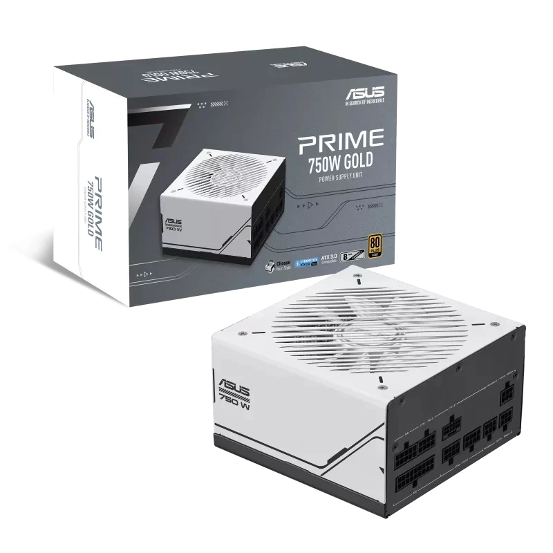 ASUS Prime 750W Gold ( AP-750G ) Netzteil 20+4 Pin ATX ATX Schwarz, Weiß