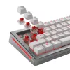 Tastatur switches GLORIOUS Fox HE — 36 Stück, Polycarbonat, rot durchscheinend, kompatibel mit GMMK 3 HE