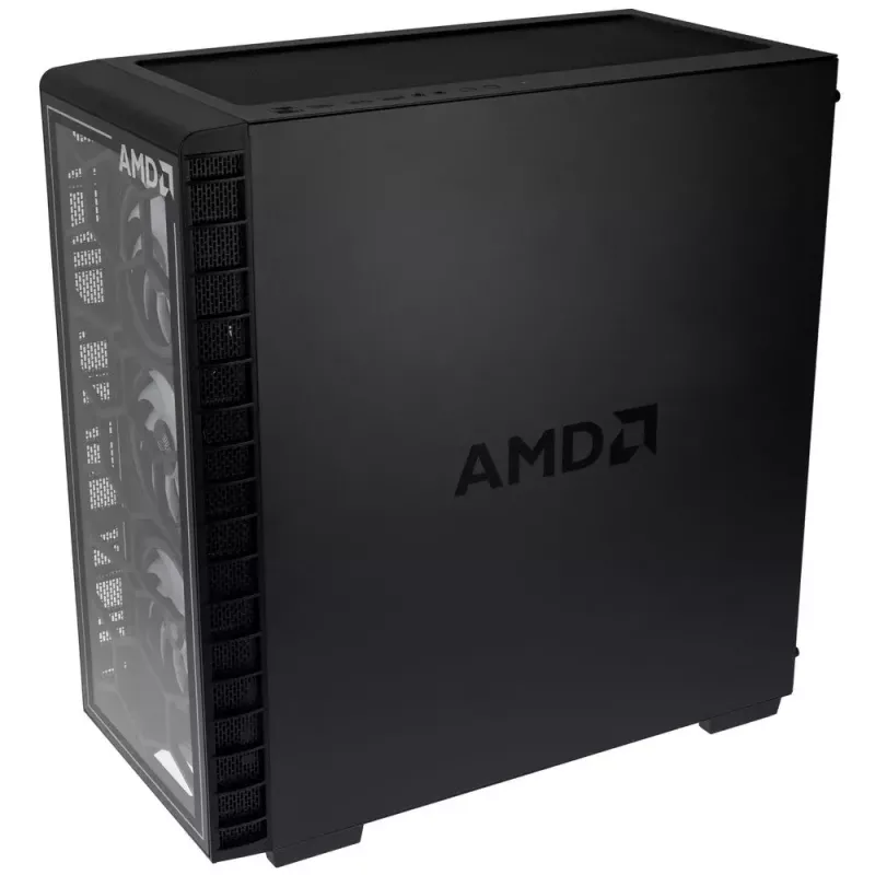 PC-Gehäuse Kolink Observatory Y AMD SE ARGB Midi Tower Schwarz, Transparent