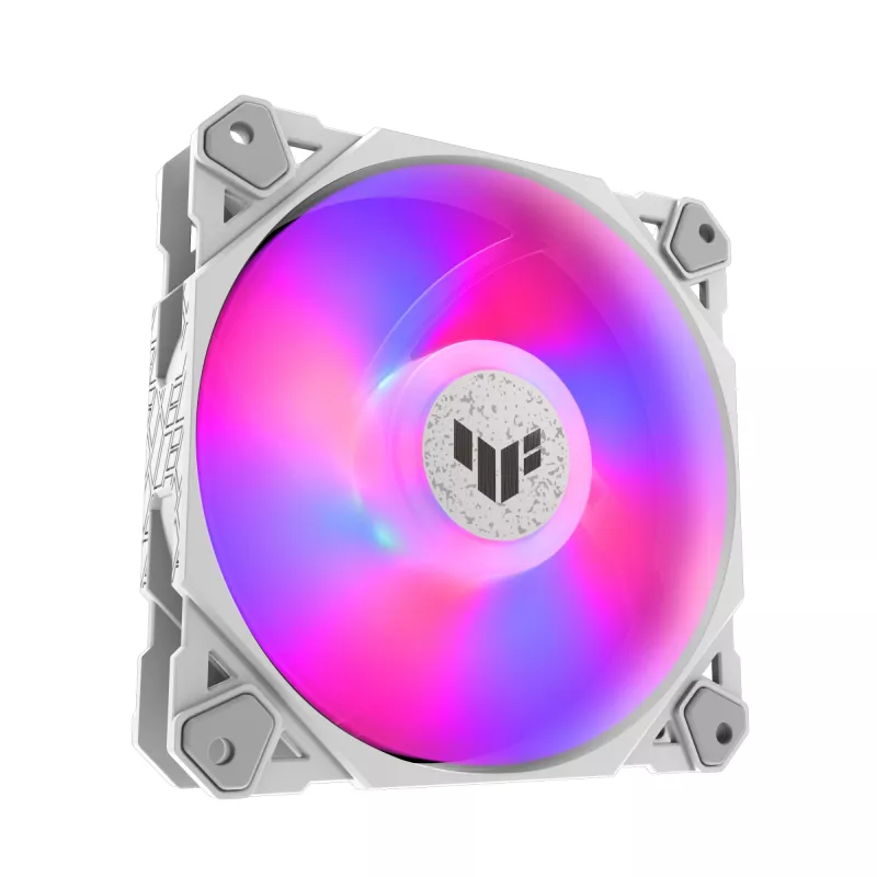 ASUS TUF GAMING TF120 ARGB WHITE EDITION Computergehäuse Luftkühler 12 cm 1 St.