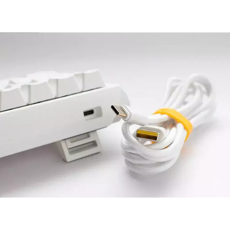 Ducky One 3 Mini Pure White Tastatur Gaming USB Deutsch Mechanisch RGB