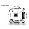 PC Case Alphacool Apex Pro Skeleton Full Tower Schwarz