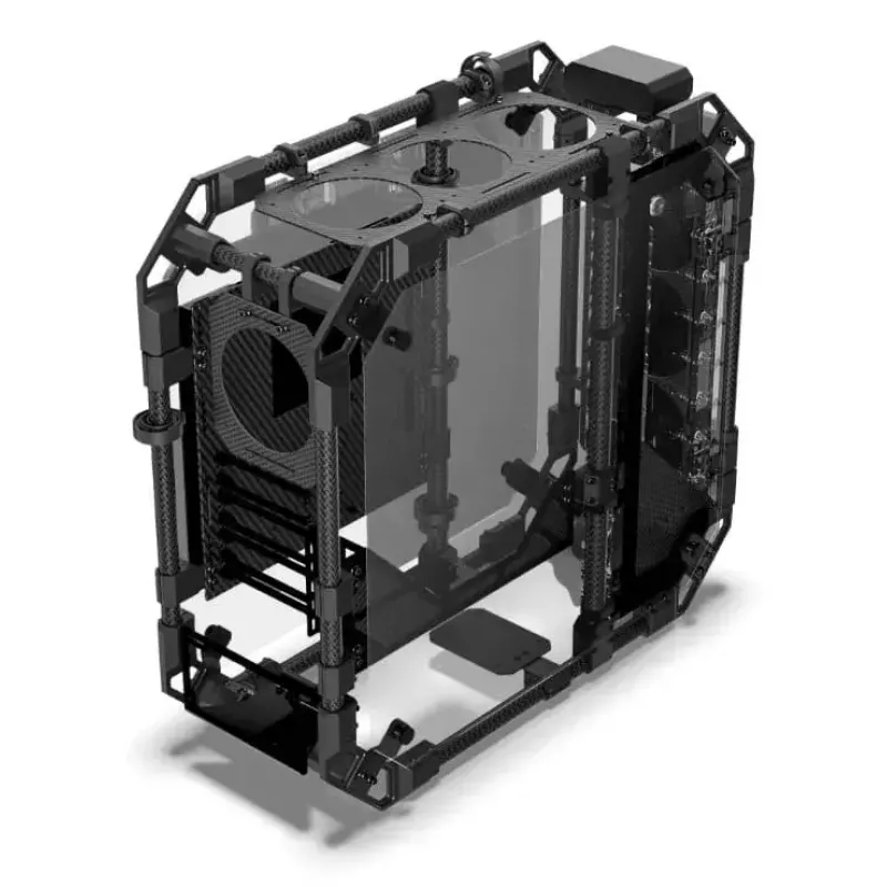 PC Case Alphacool Apex Pro Skeleton Full Tower Schwarz