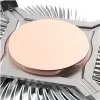 CPU-Kühler Akasa Al LGA1700 für Thin Mini-ITX — flacher Aluminiumkühlkörper