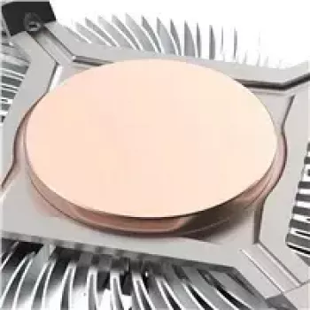 CPU-Kühler Akasa Al LGA1700 für Thin Mini-ITX — flacher Aluminiumkühlkörper