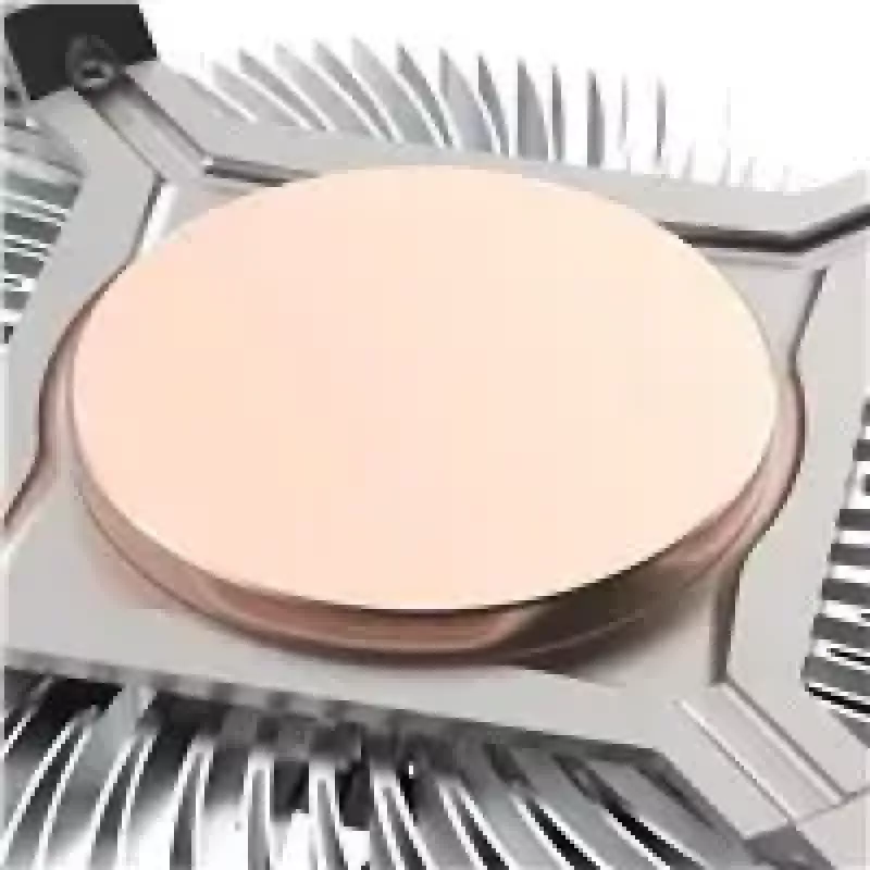 CPU-Kühler Akasa Al LGA1700 für Thin Mini-ITX — flacher Aluminiumkühlkörper
