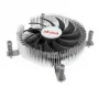 CPU-Kühler Akasa Al LGA1700 für Thin Mini-ITX — flacher Aluminiumkühlkörper