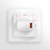 Axagon ACU-QC19W Wandladegerät 1x QC3.0/AFC/FCP/SMART 19W weiß