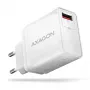 Axagon ACU-QC19W Wandladegerät 1x QC3.0/AFC/FCP/SMART 19W weiß