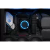 Flüssigkeitskühler EK Water Blocks Nucleus AIO CR360 Lux D-RGB 12 cm Schwarz