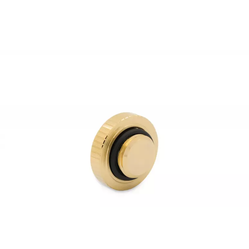 Fitting EK Water Blocks Messing Gold 5,5 mm Höhe 2,3 cm Durchmesser