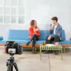 Handheld-Kondensatormikrofon RØDE Interview Pro — omnidirektional, 48 kHz/32-bit, 32 GB, kabellos, max. 200 m, schwarz