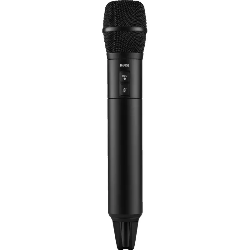 Handheld-Kondensatormikrofon RØDE Interview Pro — omnidirektional, 48 kHz/32-bit, 32 GB, kabellos, max. 200 m, schwarz