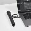 Handheld-Kondensatormikrofon RØDE Interview Pro — omnidirektional, 48 kHz/32-bit, 32 GB, kabellos, max. 200 m, schwarz
