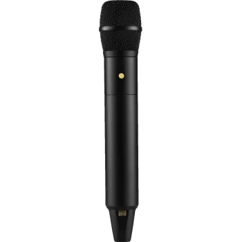 Handheld-Kondensatormikrofon RØDE Interview Pro — omnidirektional, 48 kHz/32-bit, 32 GB, kabellos, max. 200 m, schwarz