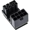 InLine Interner Stromadapter 180° ATX 8-Pin Stecker Buchse Schwarz 26638E
