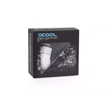 Montageset Alphacool Eiszapfen Winkeladapter 45° drehbar G1/4
