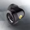 Anschlussstück RAIJINTEK PELIAS Messing Schwarz 23mm x 23mm x 33mm