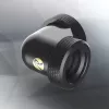 Anschlussstück RAIJINTEK PELIAS Messing Schwarz 23mm x 23mm x 33mm