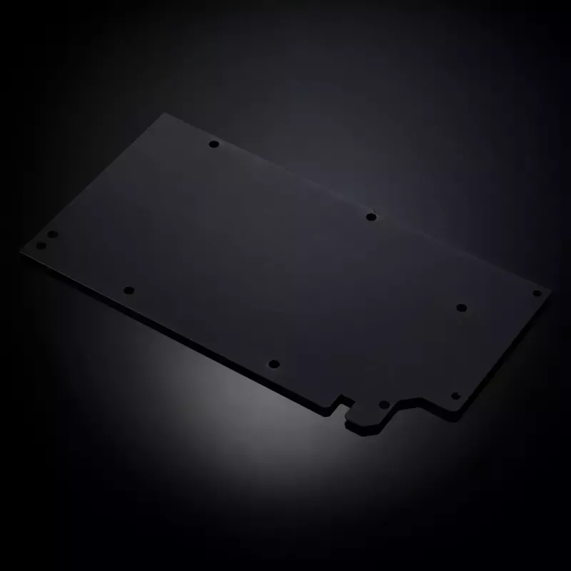 Wasserkühler + Backplate Phanteks Glacier G40 Acrylic Copper Schwarz Transparent