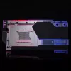 Wasserkühler + Backplate Phanteks Glacier G40 Acrylic Copper Schwarz Transparent