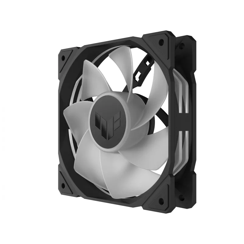Lüfter ASUS TUF Gaming TR120 ARGB Reverse Triple Pack — 3×120 mm, 2200 U/min, PWM, 2,75 mmH2O, 16 LEDs, Schwarz
