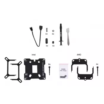 Wasserkühler Alphacool 13082 Messing Kupfer Schwarz 70mm