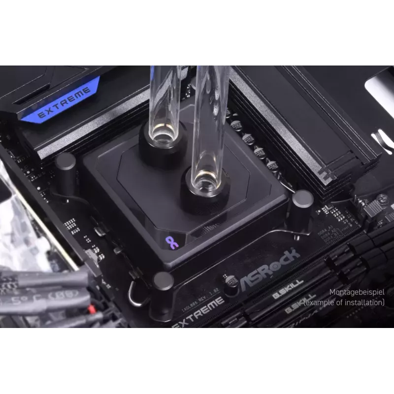 Wasserkühler Alphacool 13082 Messing Kupfer Schwarz 70mm