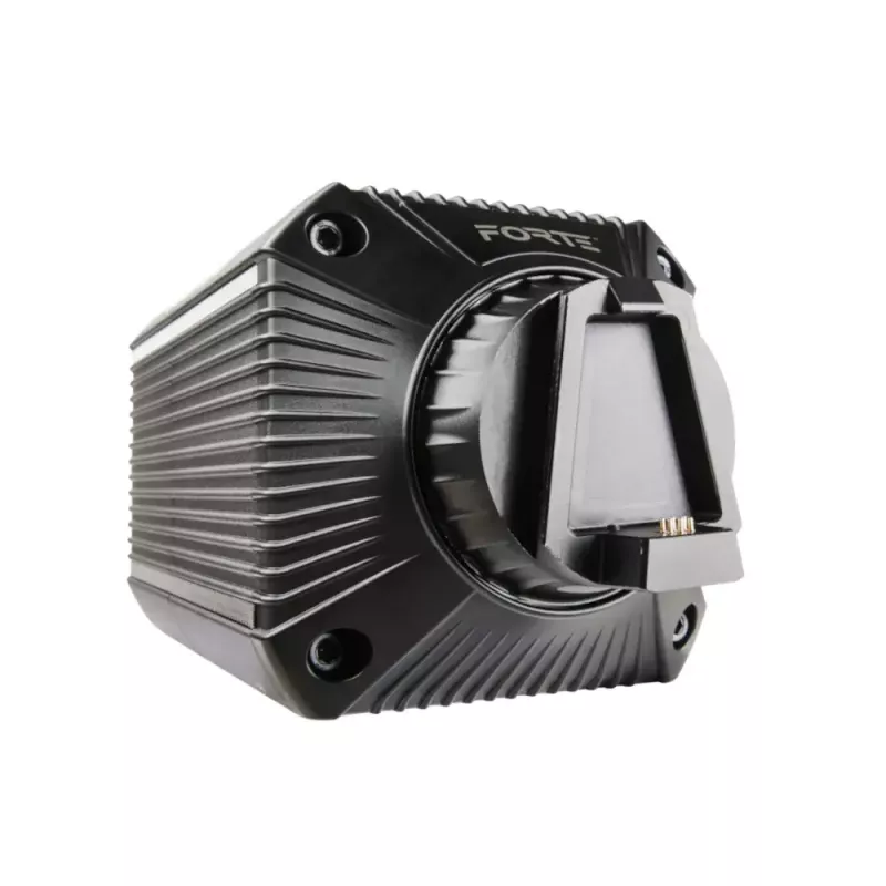Wheel base Asetek 40-020-0020003 — Gaming Wheel Base, 400 W, für PC, schwarz/weiß, 132×293×133 mm