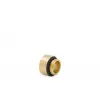 Fitting EK Water Blocks Messing Gold 7mm Höhe 1,65cm Durchmesser