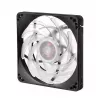 Luftkühler Silverstone FW124 für Computergehäuse, Schwarz, Weiß