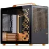 Computer-Gehäuse JONSPLUS MATX Handle Case Z20 – Schwarz-Orange