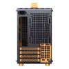 Computer-Gehäuse JONSPLUS MATX Handle Case Z20 – Schwarz-Orange