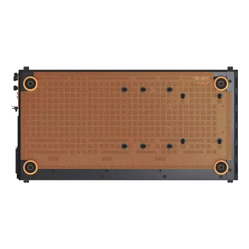 Computer-Gehäuse JONSPLUS MATX Handle Case Z20 – Schwarz-Orange