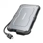 HDD/SSD-Gehäuse GRAUGEAR G-2502-C-10G 2,5 Zoll Schwarz Stahl 6 TB