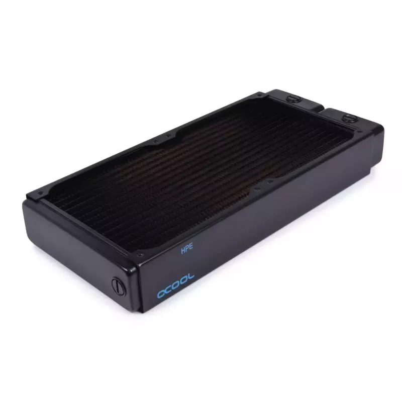 Radiator Alphacool 14441 Messing Kupfer Stahl Schwarz 144mm 314,5mm 45mm