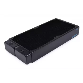 Radiator Alphacool 14441 Messing Kupfer Stahl Schwarz 144mm 314,5mm 45mm