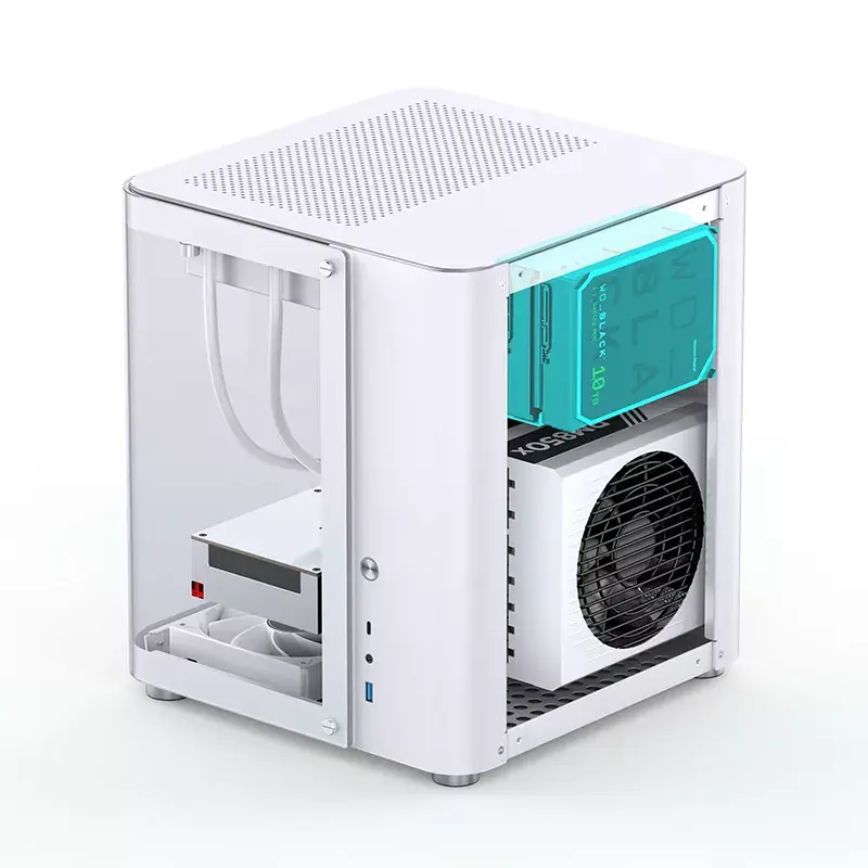 Jonsbo TK-1 2.0 Mini Tower White PC-Gehäuse