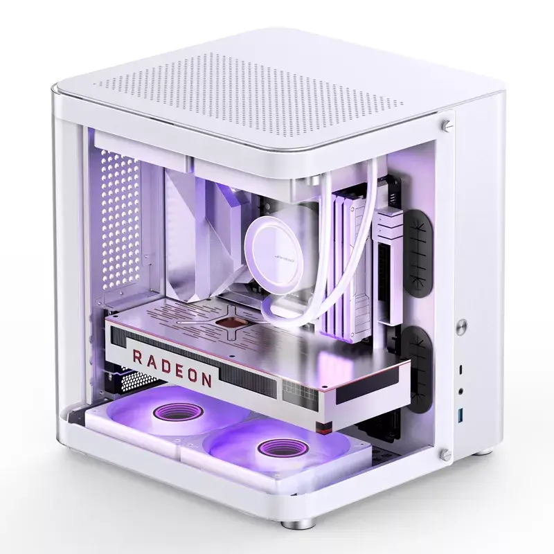 Jonsbo TK-1 2.0 Mini Tower White PC-Gehäuse