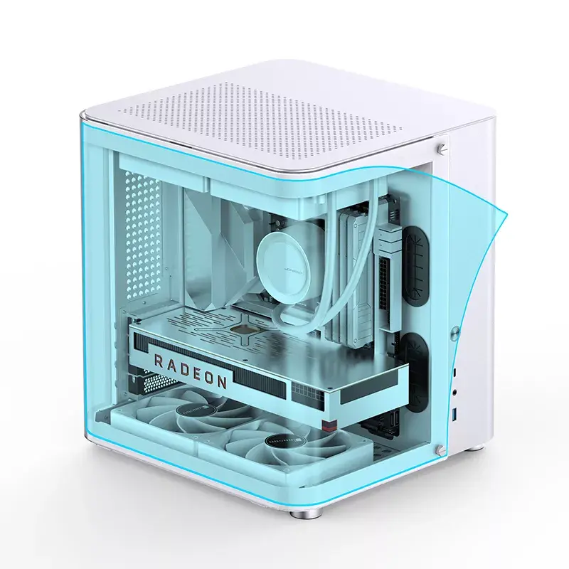 Jonsbo TK-1 2.0 Mini Tower White PC-Gehäuse