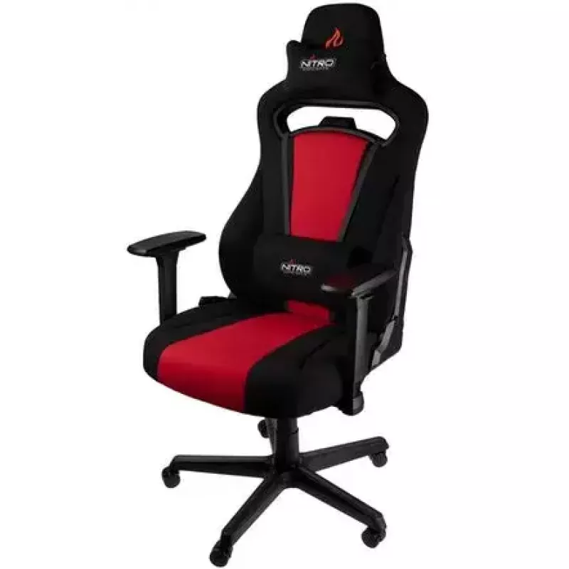 Gepolsterter Sitz Nitro Concepts E250 Schwarz Red Höhenverstellbar